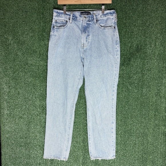 Abercrombie & Fitch Other - Abercrombie & Fitch Authentic Rigid Denim Loose Jeans Mens 32x32 Light Wash